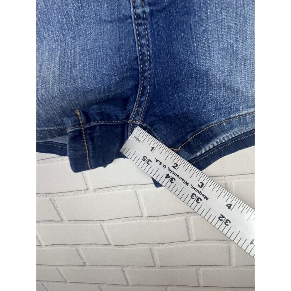 Wild Fable Blue High Rise Shorts Jean denim Short School Classic Beach 0/25R - Picture 12 of 12